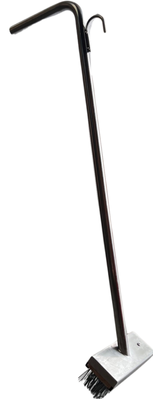 Grilla Mate GBP0001 Stainless Steel Handle Wire Brush Grill Scraper