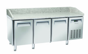 Saltas MPB0030 Marble Top Pizza Fridge